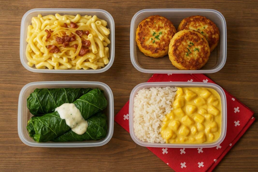 Schweizer Klassiker als gesunde Mealprep-Gerichte