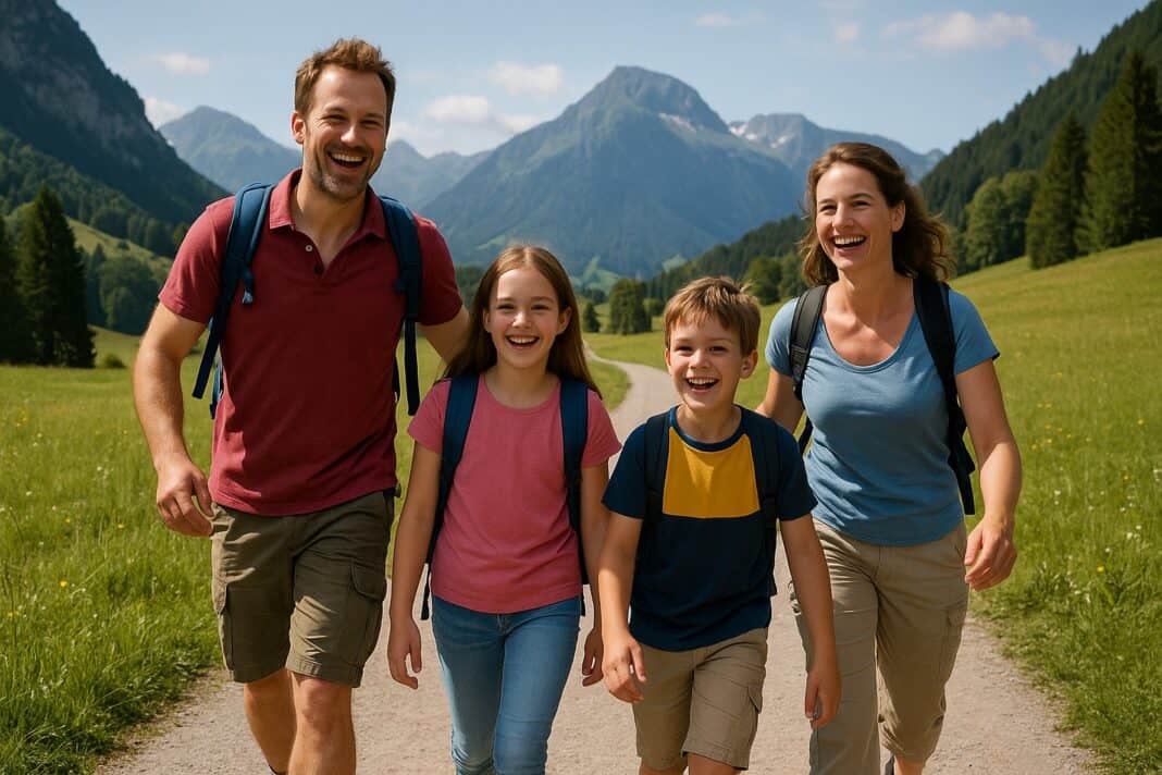 Familienwanderung mit Spass – gemeinsam unterwegs in der Schweiz